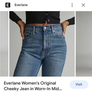 Everlane The Cheeky Jean